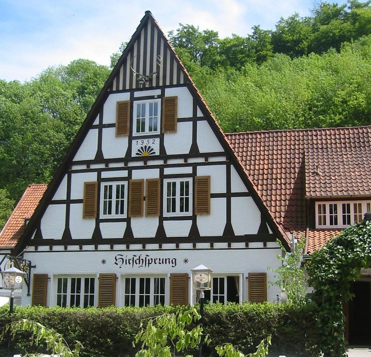 Landhaus Hirschsprung Detmold Exterior foto